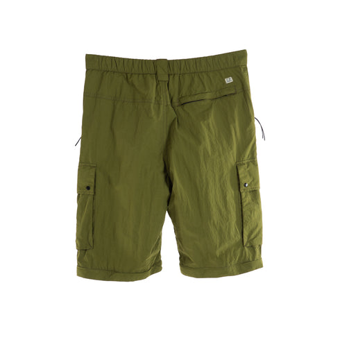 C.P. Company Flatt Nylon Cargo Pant Green Moss 698 12CMPA170A-005991G Degli Uberti